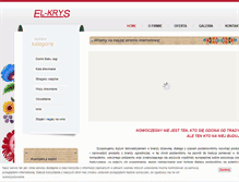 Tablet Screenshot of el-krys.pl